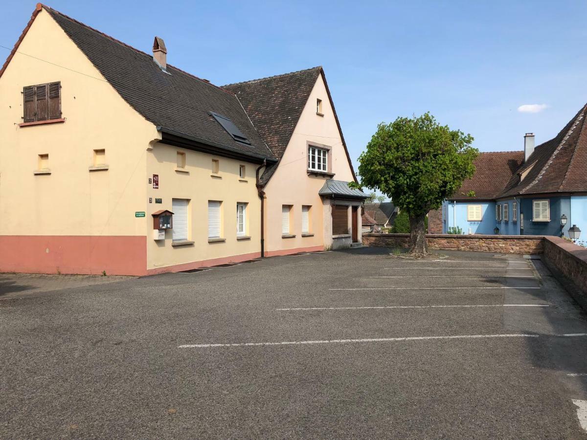 Gite Des Cigognes Bleu Mittelwihr Exterior foto